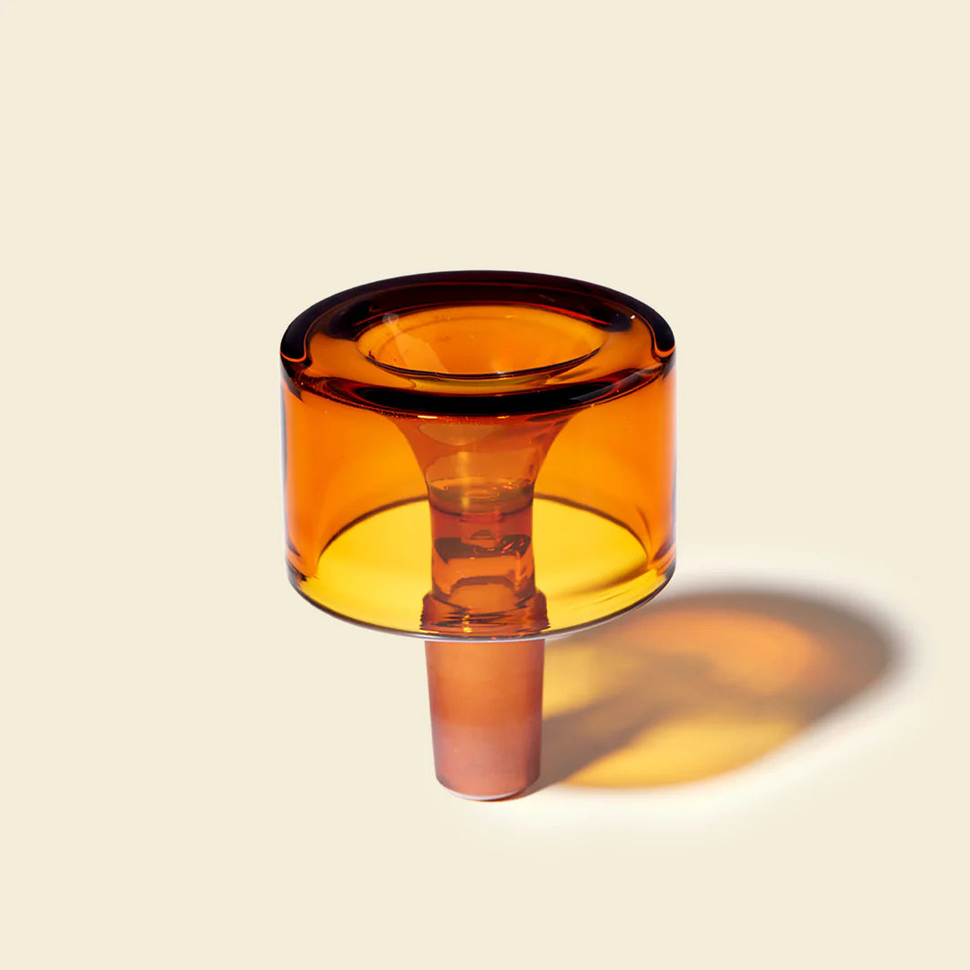 NWTN home 14mm male replacement bowl for Vesper gravity bong and bubbler in baltic amber bliss shop chicago