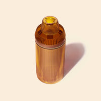 nwtn home deco gravity bong in honeycomb golden yellow bliss shop chicago