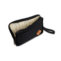 Revelry the gordo smell proof padded pouch in black bliss shop chicago