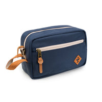 revelry The Stowaway Smell Proof Toiletries Kit in navy blue bliss shop chicago