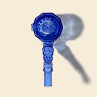 nwtn home highball vintage style hand pipe in lapis blue bliss shop chicago