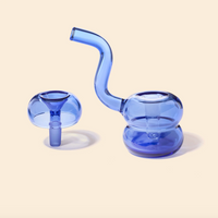 nwtn home bolla bubbler in lapis blue bliss shop chicago