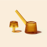 nwtn home deco bubbler in honeycomb golden yellow bliss shop chicago
