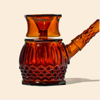 nwtn home vintage style highball bubbler in baltic amber bliss shop chicago