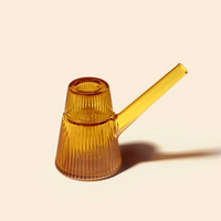nwtn home deco bubbler in honeycomb golden yellow bliss shop chicago