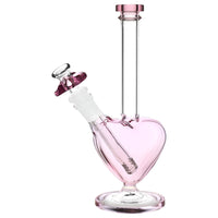 Pink Heart Water Pipe