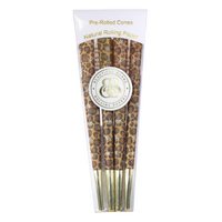 beautiful burns designer cones variety 8 pack 98 mm cones with leopard print bliss shop chicago