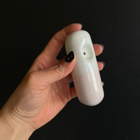 farbod ceramic pink and white chill pill pipe bliss shop chicago