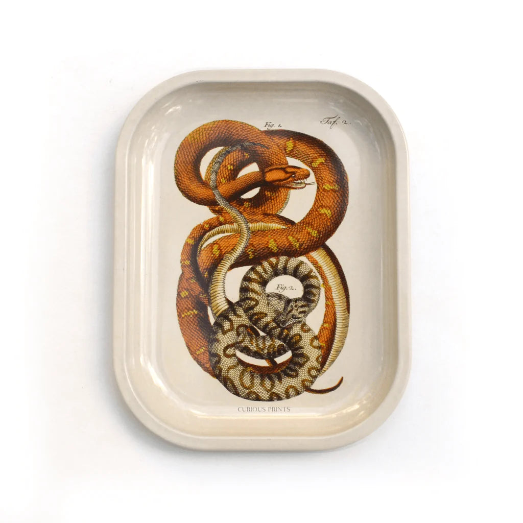 Snake metal rolling tray bliss shop chicago