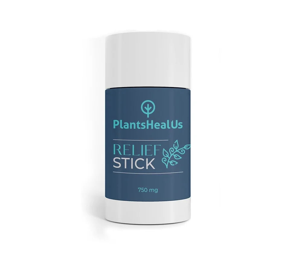 plants heal us hemp relief stick 2.5oz 750mg of cbd roll on balm bliss shop chicago