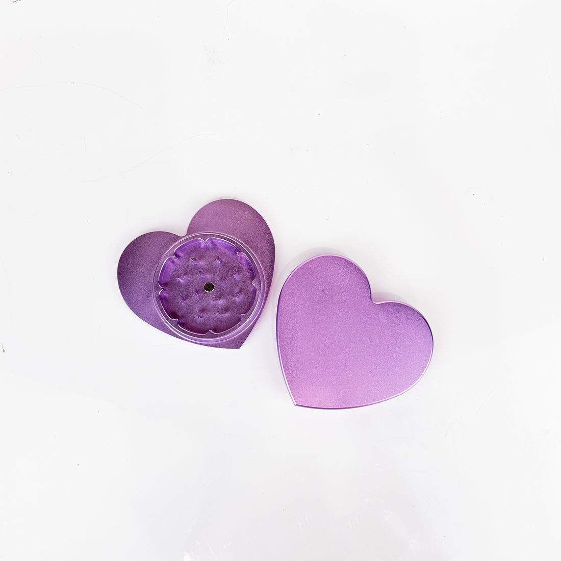 canna style purple heart 2 piece grinder bliss shop chicago