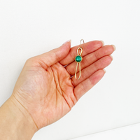 high society collection stoned earrings bliss shop chicago