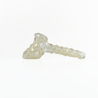 Fumed hammer pipe with bubble texture bliss shop chicago