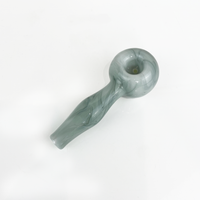 gray glass hand pipe bliss shop chicago