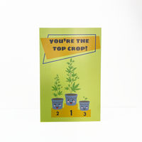 smoke signals congratulations greeting you're the top of the crop! bliss shop chicago