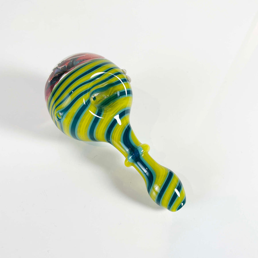 Flower Heady Glass pipe Bliss Shop Chicago