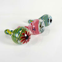 Flower Heady Glass pipe Bliss Shop Chicago