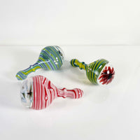 Flower Heady Glass pipe Bliss Shop Chicago