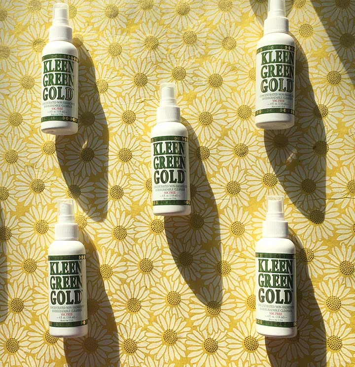 Kleen Green Gold glass cleaner bliss shop chicago