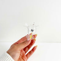 MJ Arsenal joint bubbler clear glass Bliss Shop Chicago