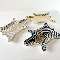 jonathan adler zebra stacking dish bliss shop chicago