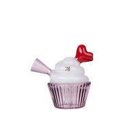 mj arsenal baby cake joint bubbler valentines day pink cupcake with red heart mouthpiece bliss shop chicago