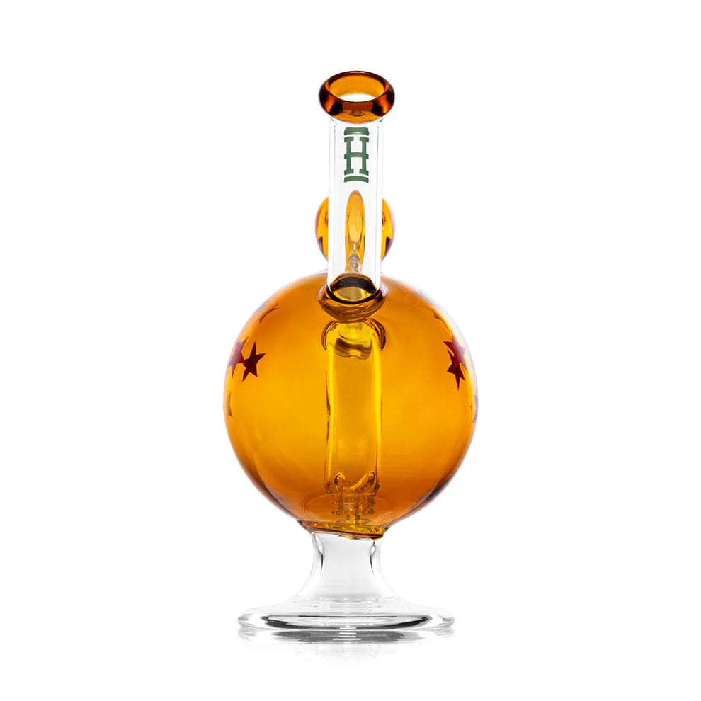 7 inch Hemper dragon ball z orange wish ball bong with red stars bliss shop chicago