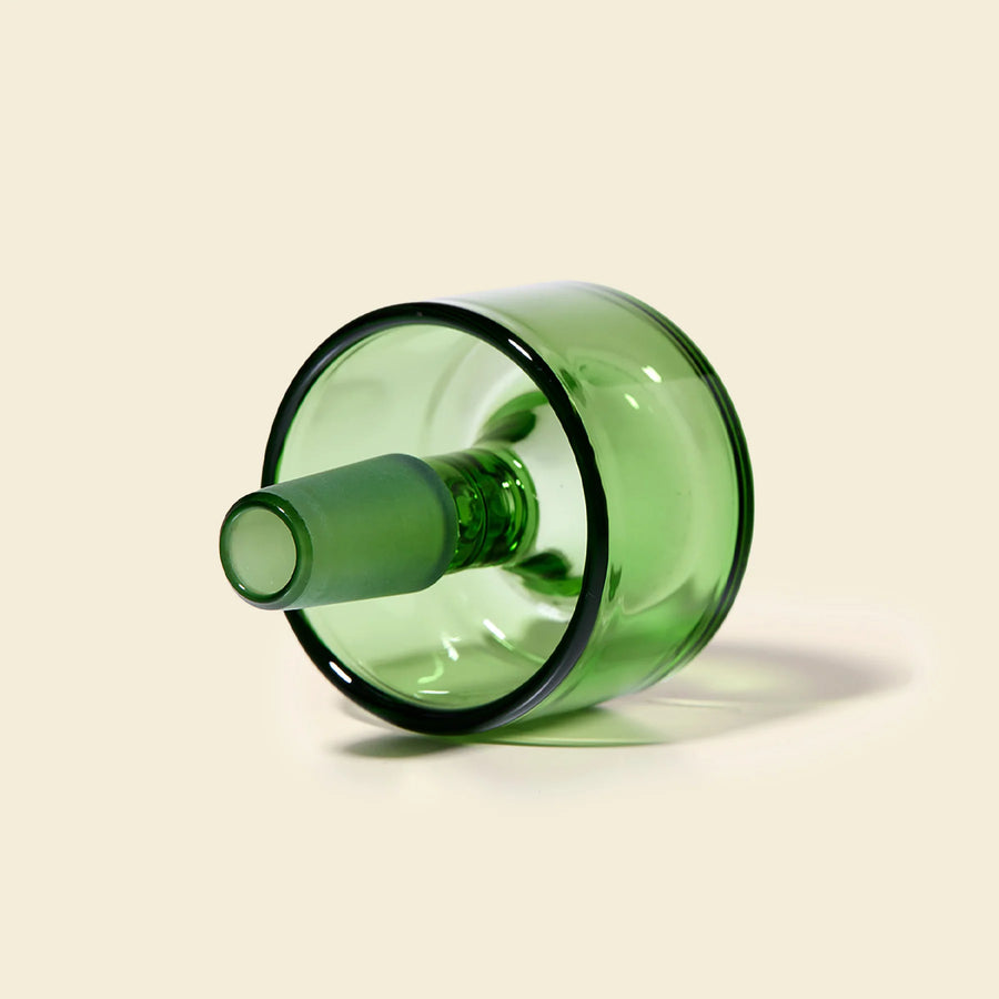 NWTN home 14mm male replacement bowl for Vesper gravity bong and bubbler in emerald green bliss shop chicago
