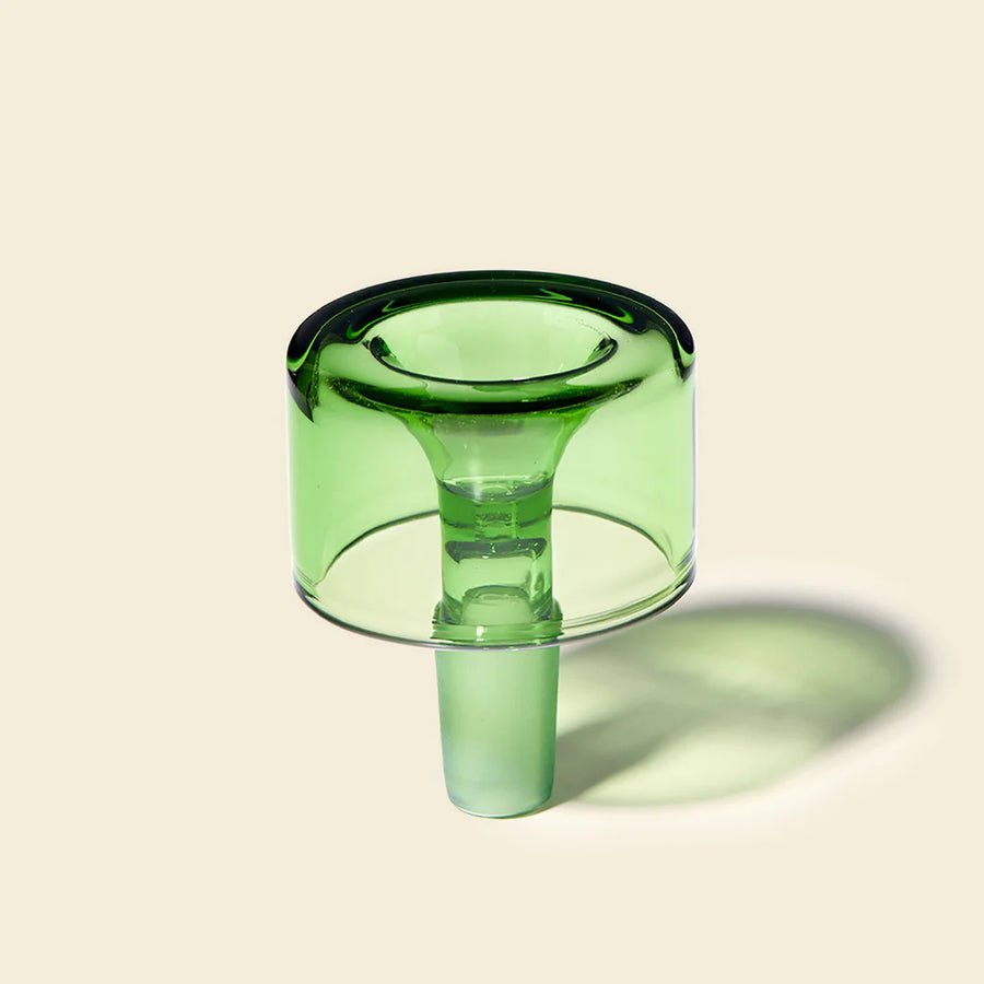 NWTN home 14mm male replacement bowl for Vesper gravity bong and bubbler in emerald green bliss shop chicago