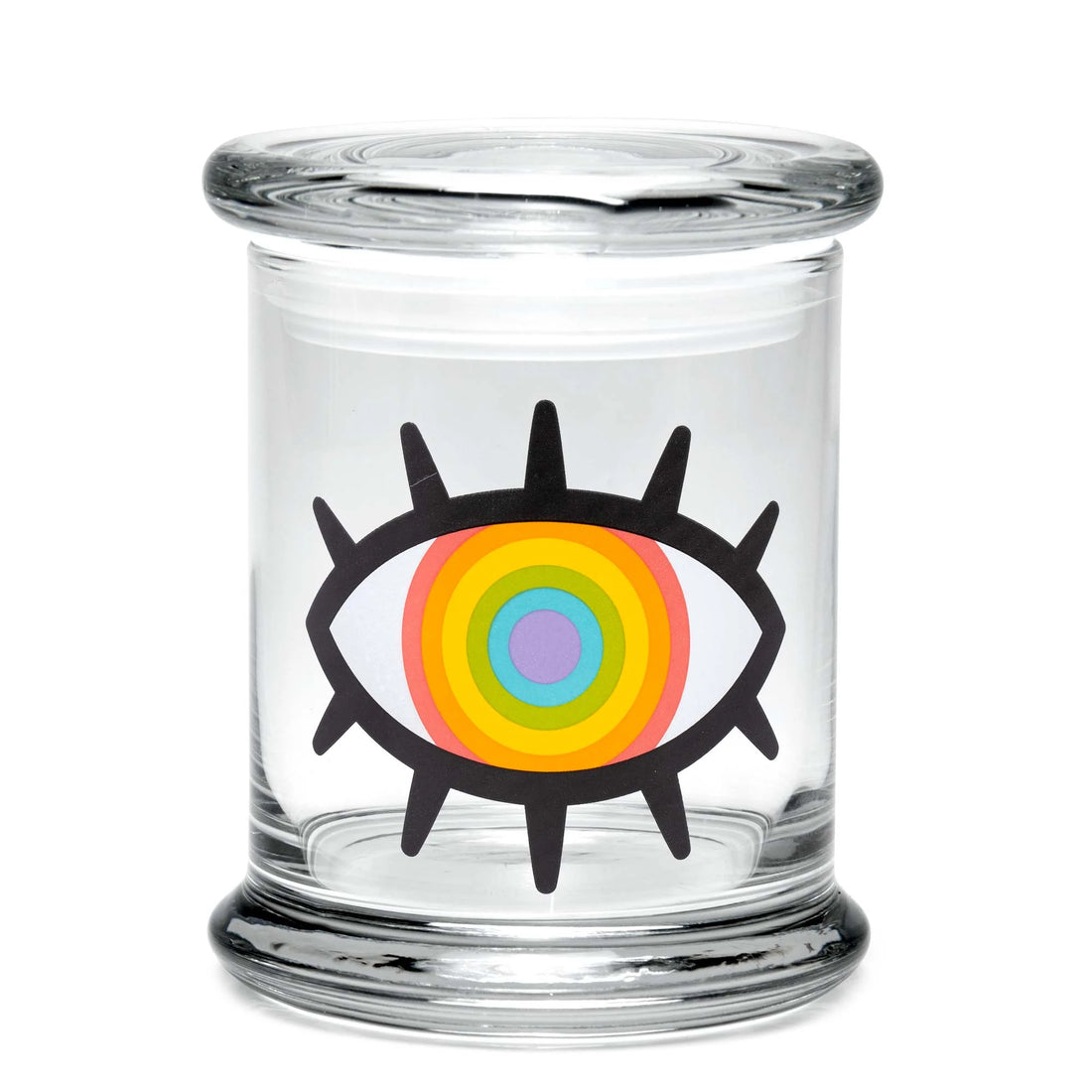 Pulsar 420 Jars x Wokeface Rainbow Eye Pop Top Medium