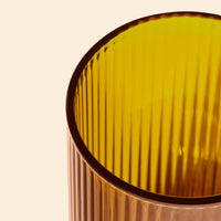 nwtn home deco gravity bong in honeycomb golden yellow bliss shop chicago