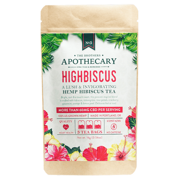 the brothers apothecary highbiscus hibiscus cbd tea bliss shop chicago