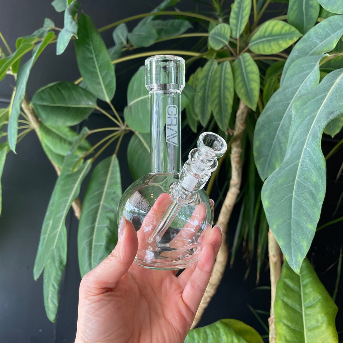 GRAV® MINI ROUND BASE WATER PIPE bliss shop chicago