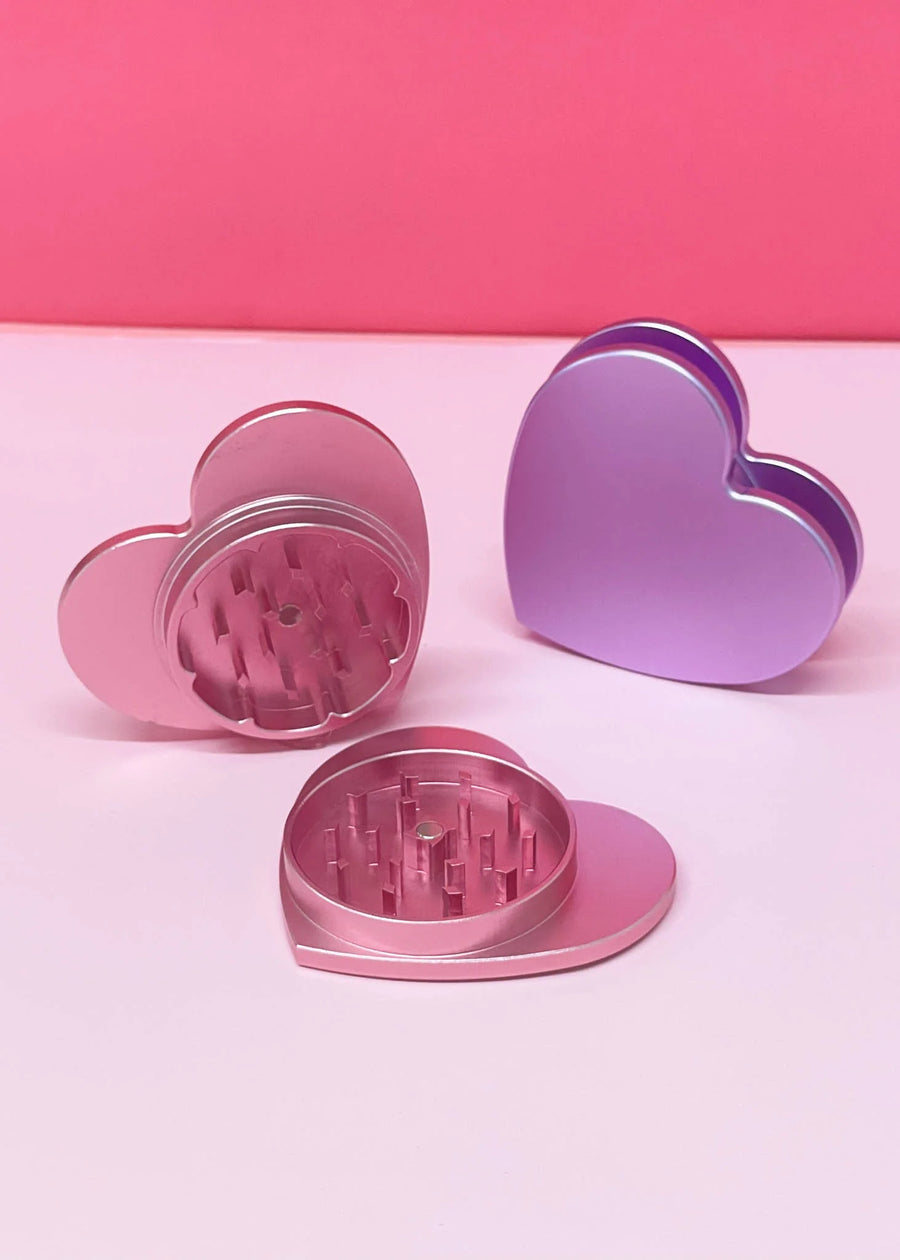 Pink Heart Grinder