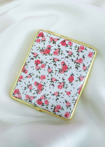 canna style  coquette white joint case with pink rosettes bliss shop chicago
