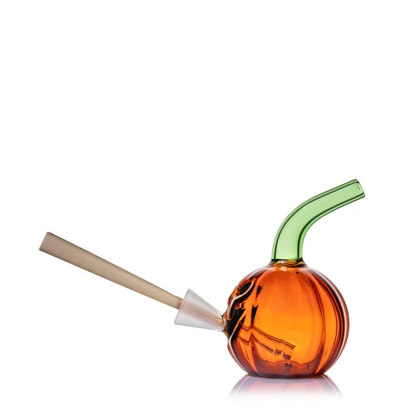 mj arsenal Jack O'Ripper Blunt Bubbler mini jack o lantern pumpkin joint bubbler bliss shop chicago