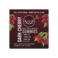 wyld hemp delta 9 cbd cbn thc dark cherry gummies for sleep bliss shop chicago