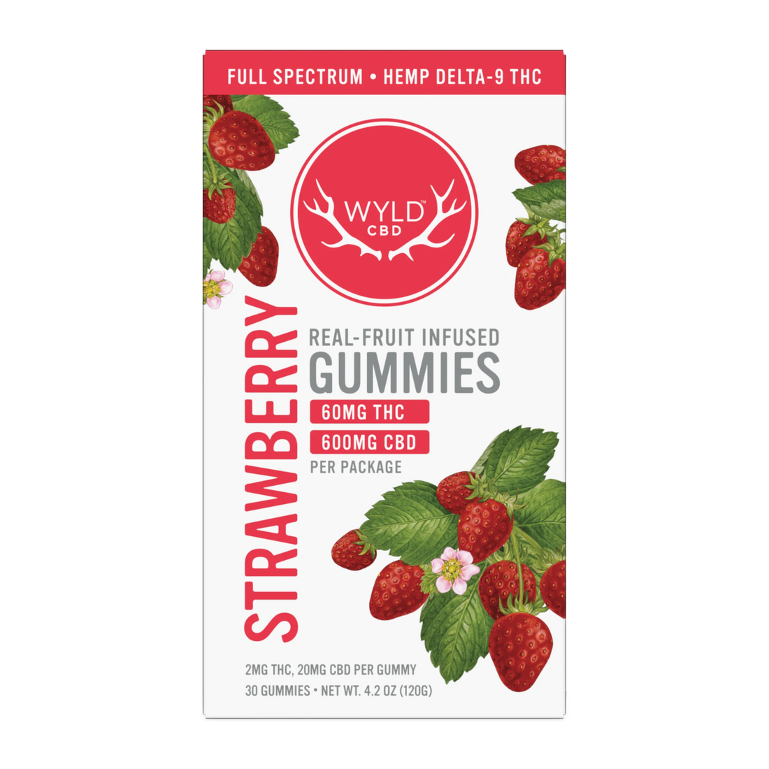 wyld hemp delta 9 thc cbd strawberry gummies bliss shop chicago