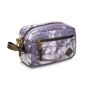 revelry The Stowaway Smell Proof Toiletries Kit in indigo blue tie dye bliss shop chicago