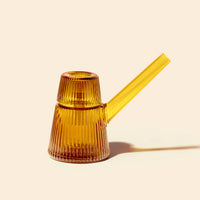 nwtn home deco bubbler in honeycomb golden yellow bliss shop chicago