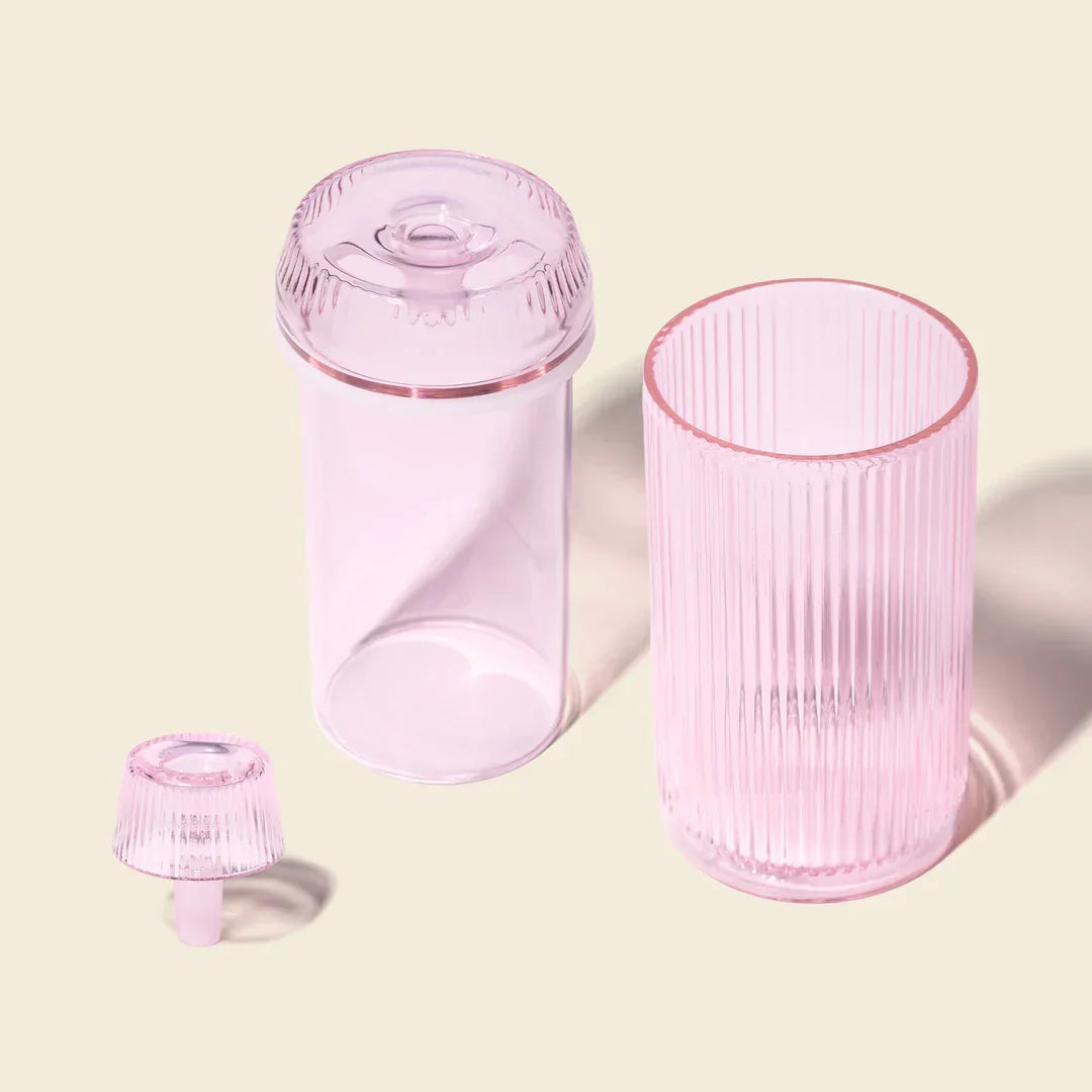 nwtn home deco gravity bong in petal pink bliss shop chicago