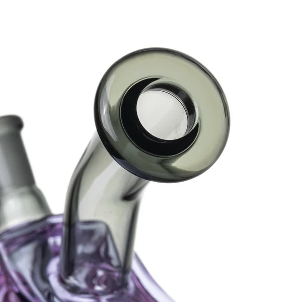 mj arsenal nightcrawler dab rig with purple spider web with 3D spider detail bliss shop chicago