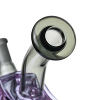 mj arsenal nightcrawler dab rig with purple spider web with 3D spider detail bliss shop chicago