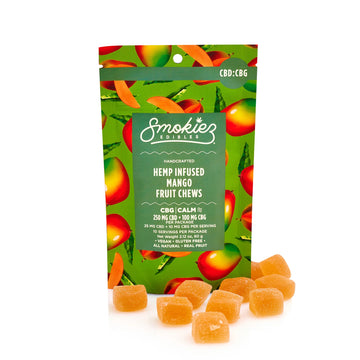 smokiez mango 250mg cbd 100 mg cbg gummies 10 pieces bliss shop chicago