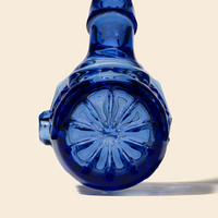 nwtn home highball vintage style hand pipe in lapis blue bliss shop chicago