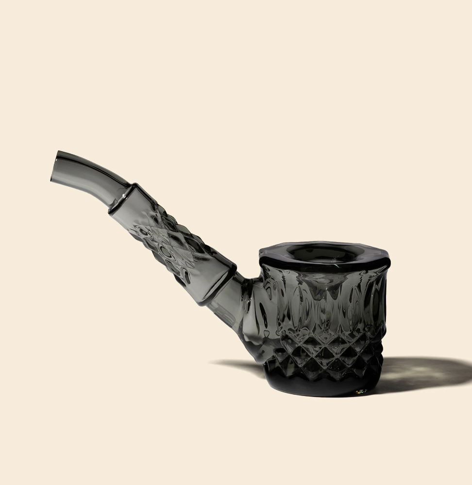 nwtn home highball vintage style hand pipe in charcoal gray bliss shop chicago