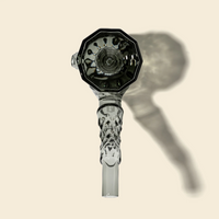 nwtn home highball vintage style hand pipe in charcoal gray bliss shop chicago