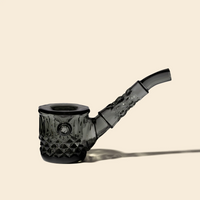 nwtn home highball vintage style hand pipe in charcoal gray bliss shop chicago