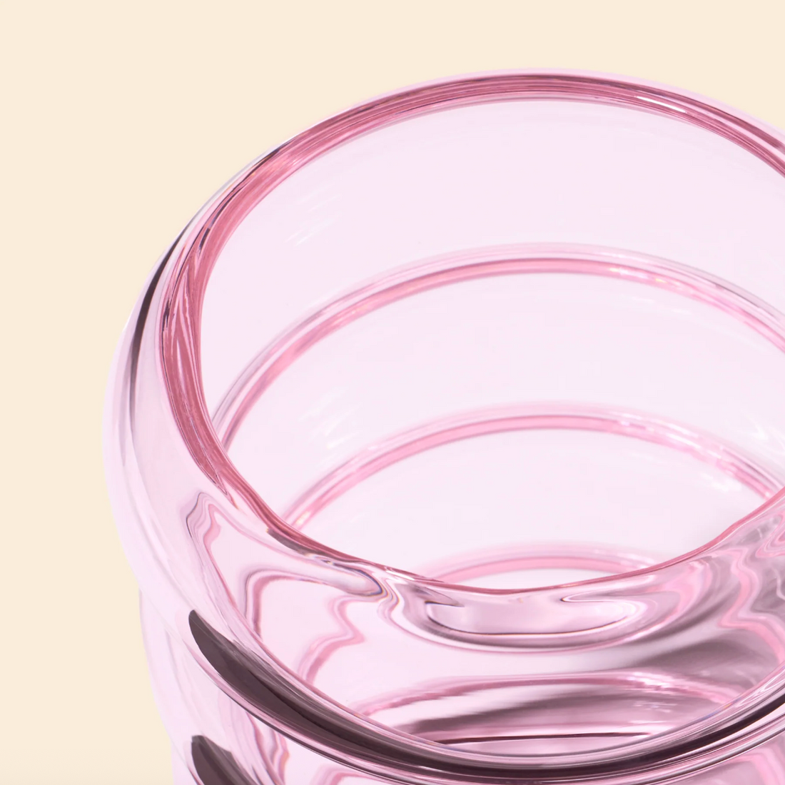 nwtn home bolla 3 piece gravity bong in petal pink bliss shop chicago