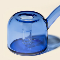 nwtn home vesper bubbler in lapis blue bliss shop chicago